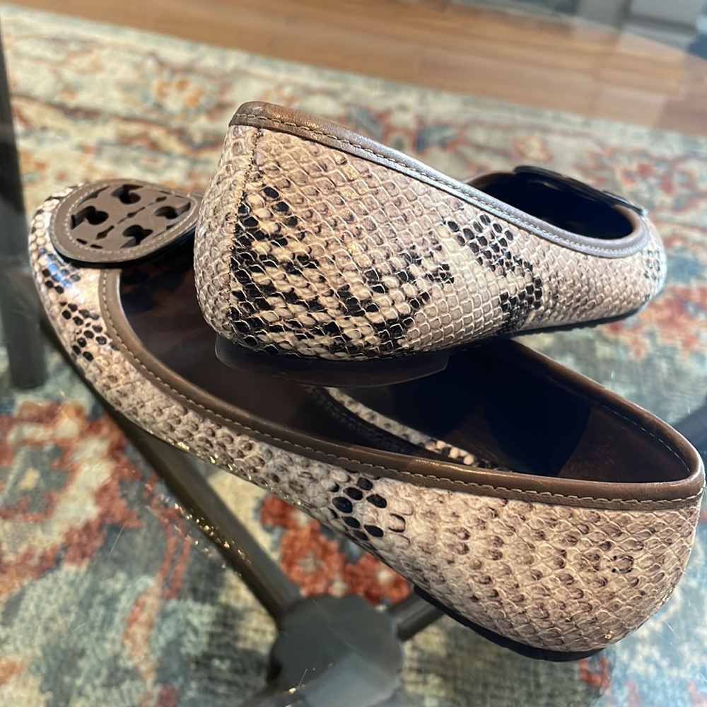 Tory Burch Louisa Python Flats - image 6